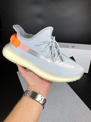 p.43, 44   Steely Yeezy Boost 350 сіро/поморанчеві  KS 12326
