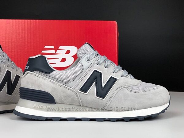 p.37-41  New Balance 574 сіро/сині  KS 12364