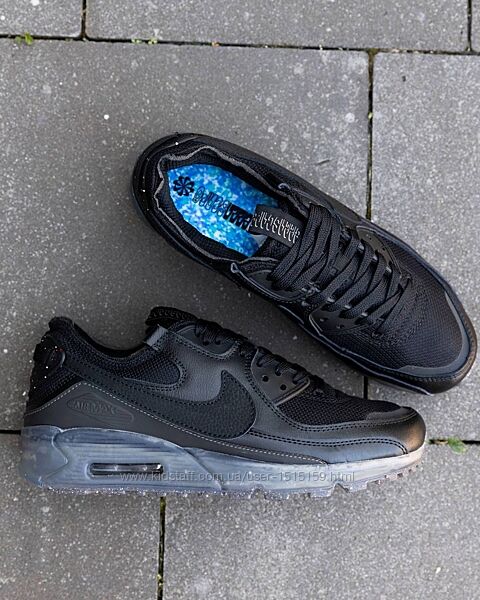 p.42, 44   Nike Air Max 90 Terrascape Black Blue  NK164