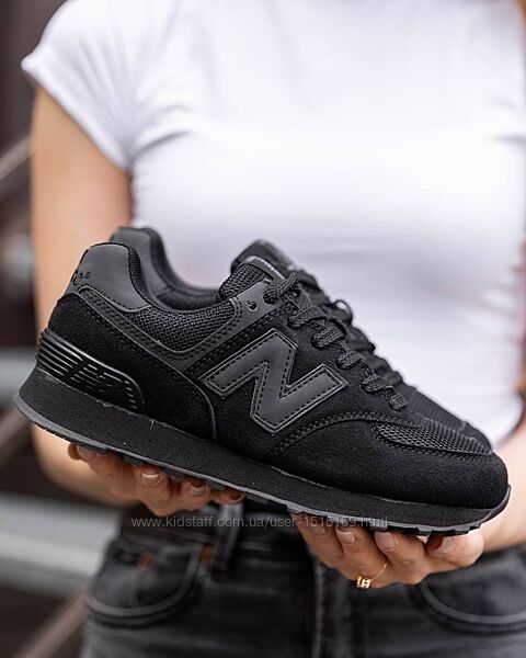 p.36-41  New Balance 574 Total Black  NB090
