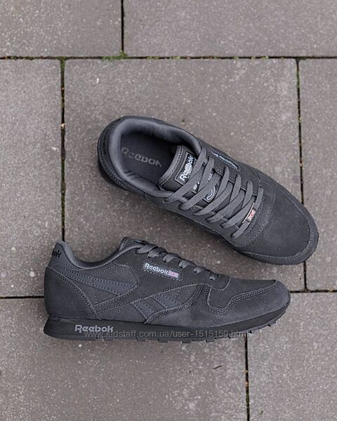 p.41-46   Reebok Classic Leather Dark Grey  RB030