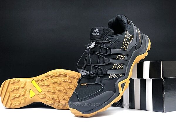 p.41-46  Adidas Terrex Swift R2 Gtx чорно/золоті термо  KS 12406