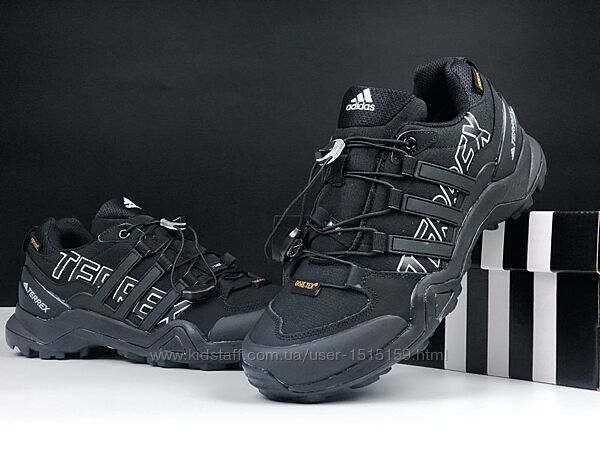 p.44  Adidas Terrex Swift R2 Gtx чорно/білі термо