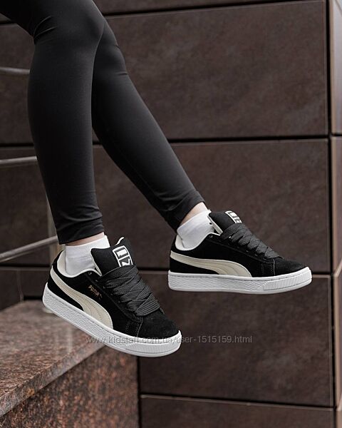 p.44  Puma Suede XL Black White  PM019 