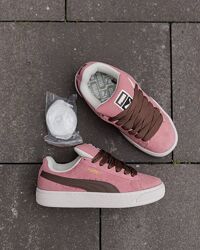 p.36-40  Puma Suede XL Pink Brown