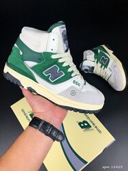 p.45  New Balance 650 біло/зелено/бежеві зима  KS 12423