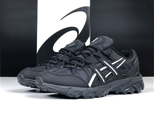 p.41, 44, 45   Asics Gel Sonoma чорно/білі термо  KS 12427