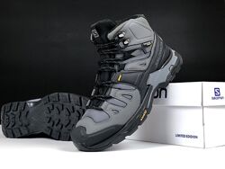p.43  Salomon X Ultra 4 Mid Wide GTX сіро/чорні зима  KS 12434