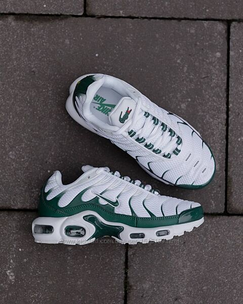 p.38-46   Nike Air Max Plus Tn x Lacoste Green White   NK208