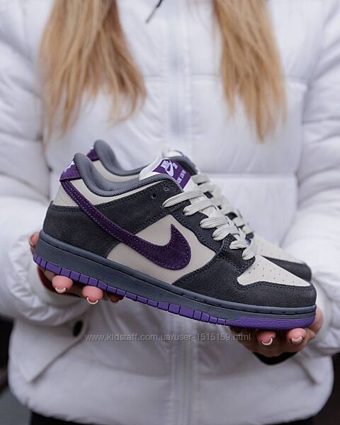 p.36-38  Nike SB Dunk Low Pro Grey Purple  NK215