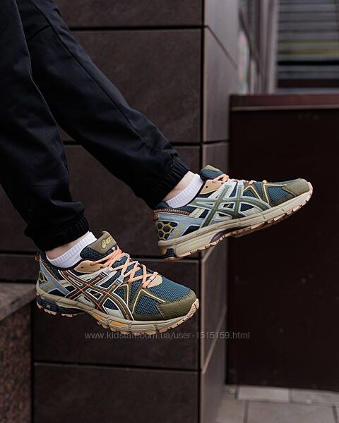 p.37, 38  Asics Gel Kahana 8 Sweet Blue Khaki   AS023