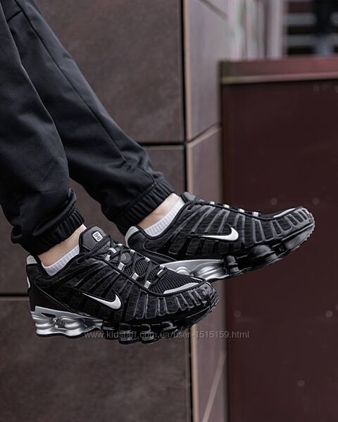 p.42, 44  Nike Shox TL Black Grey NK221