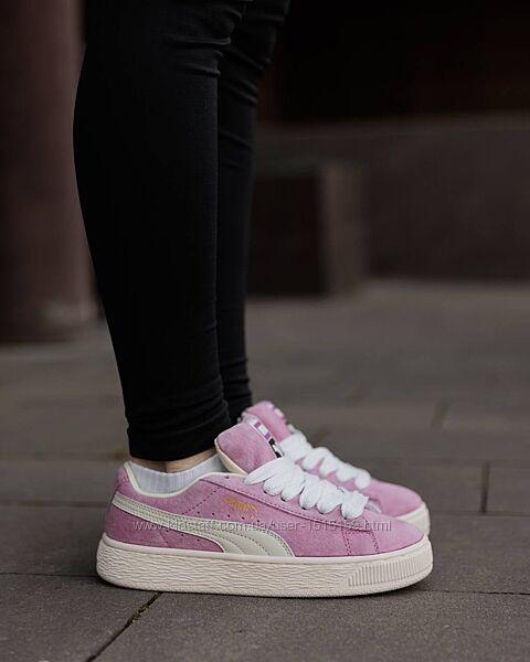 p.36, 40  Puma Suede XL Pink White  PM028
