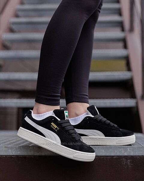 p.36-41  Puma Suede XL Black White PM025