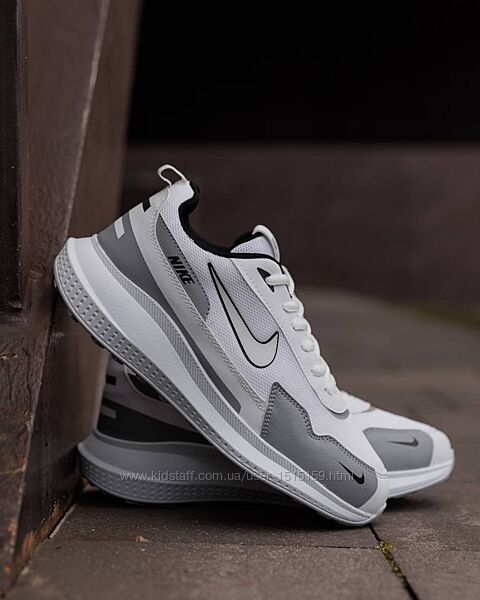 p.40,41,43   Nike Simple White Grey  NK268