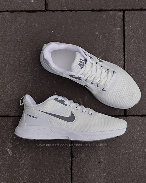 p.40, 41  Nike Zoom White Grey   NK258