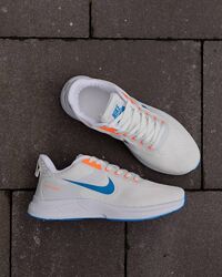 p.40-43 Nike Zoom White Blue Orange   NK257