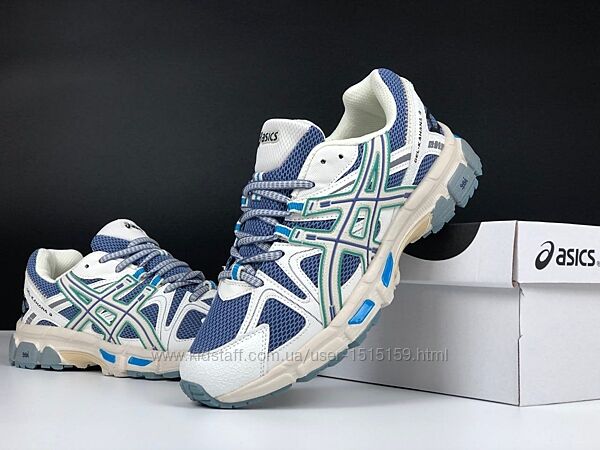 p.37,38,41,42,45  Asics Gel Kahana 8 бежево/сині  KS 12487