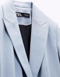 Блакитний піджак Zara