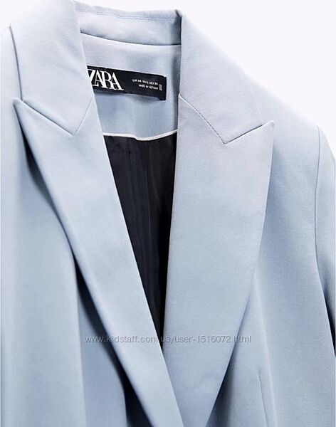 Блакитний піджак Zara