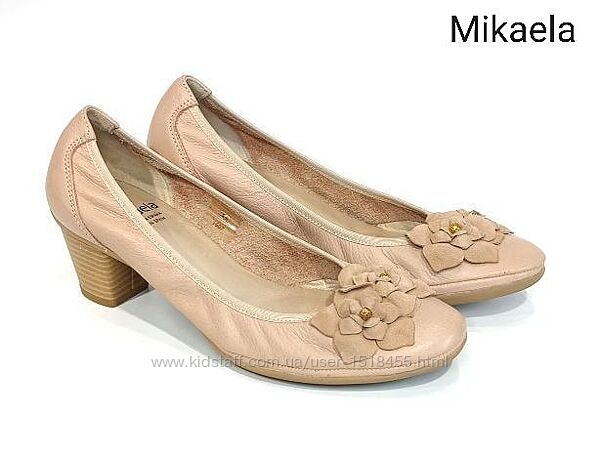 Кожаные женские туфли Mikaela