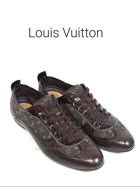 Кожаные женские кроссовки Louis Vuitton Оригинал