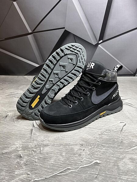 кроссовки зимние , nike, 6 моделей, хайтопы, 40-45 размер, кожа натур.