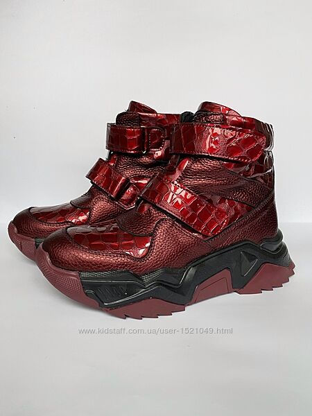 Детские ортопедические ботинки Perlina 110red красный