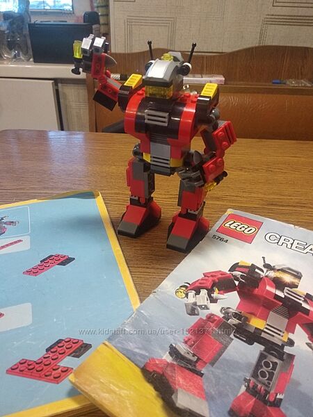 Продам Lego Creator 5764 Rescue Robot 3 in 1