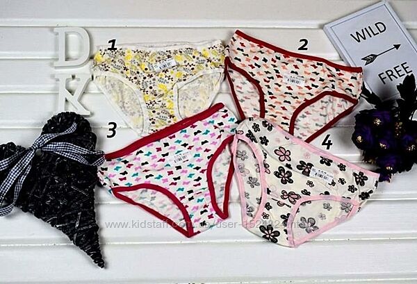 Труси на дівчинку. Бавовна. 8-9 років. Туреччина.