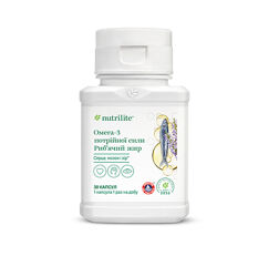Nutrilite Омега-3 потрійної сили, арт 126132, 30капсул, У25,