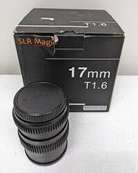 Объектив для видео SLR Magic Cine 17mm T1.6 Micro Four Thirds светосильны