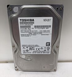 Жёсткий диск HDD Toshiba 1TB 7200rpm SATAIII кеш 32МБ 