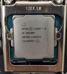 Процессор Intel Core i5-10400F с кулером /s1200