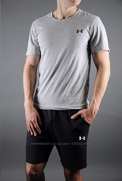 Чоловіча футболка under armour, андер, котон, легка, натуральна