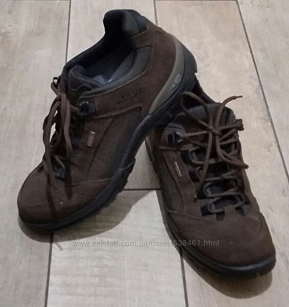 Кожаные туфли LOWA Bassano GORE-TEX кроссовки. Размер 40, 27 см