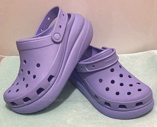 Crocs сабо жіночі на високій платформі. Розмір 40-41, M8/W10, 25.5 см.