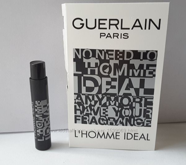 Пробник, 1 мл , Guerlain, homme ideal, Франція