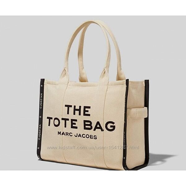 Велика полотняна сумка тоут The Jacquard Tote Marc Jacobs