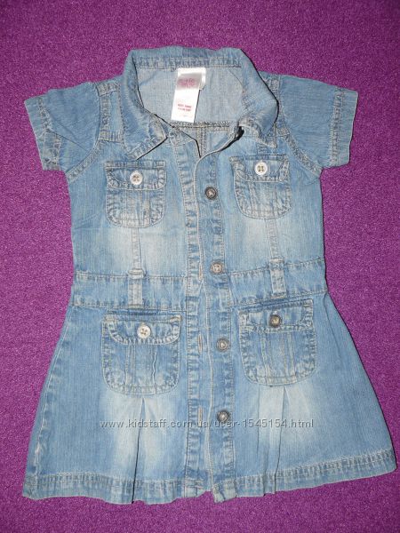 Джинсовое платье на 2-3 года