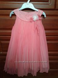 Baby a. anni 4 италия нежное красивое платье-сарафан-плиссе 4-6лет