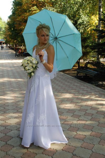 Платье свадебное высокой 48р
