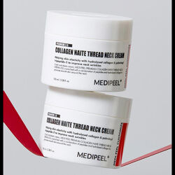 Підтягуючий крем для шиї з пептидним комплексом Medi-Peel Premium Collagen 