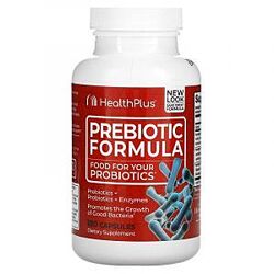 Пребіотики, пробіотики Health Plus, Prebiotic Formula, 500 mg, 180 Capsules