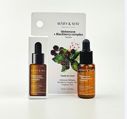 MARY & MAY Idebenone Blackberry Complex Serum 10ml сироватка з ідебенононом