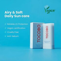 Tocobo Cotton Soft Sun Stick SPF50 PA сонцезахисний крем у стіку