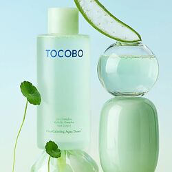 Tocobo Cica Calming Aqua Toner  заспокійливий тонер з центеллою 30 мл