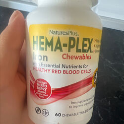 Комплекс для підтримки  здоров&acuteя крові, залізо Hema-Plex Natures Plus