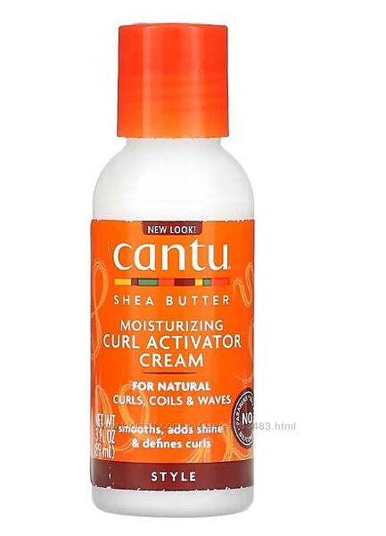 Крем активатор кучерів Cantu Moisturizing Curl Activator Cream пробник 89мл