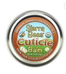 Sierra Bees, бальзам для догляду за кутикулою, герань, апельсин і лемонграс